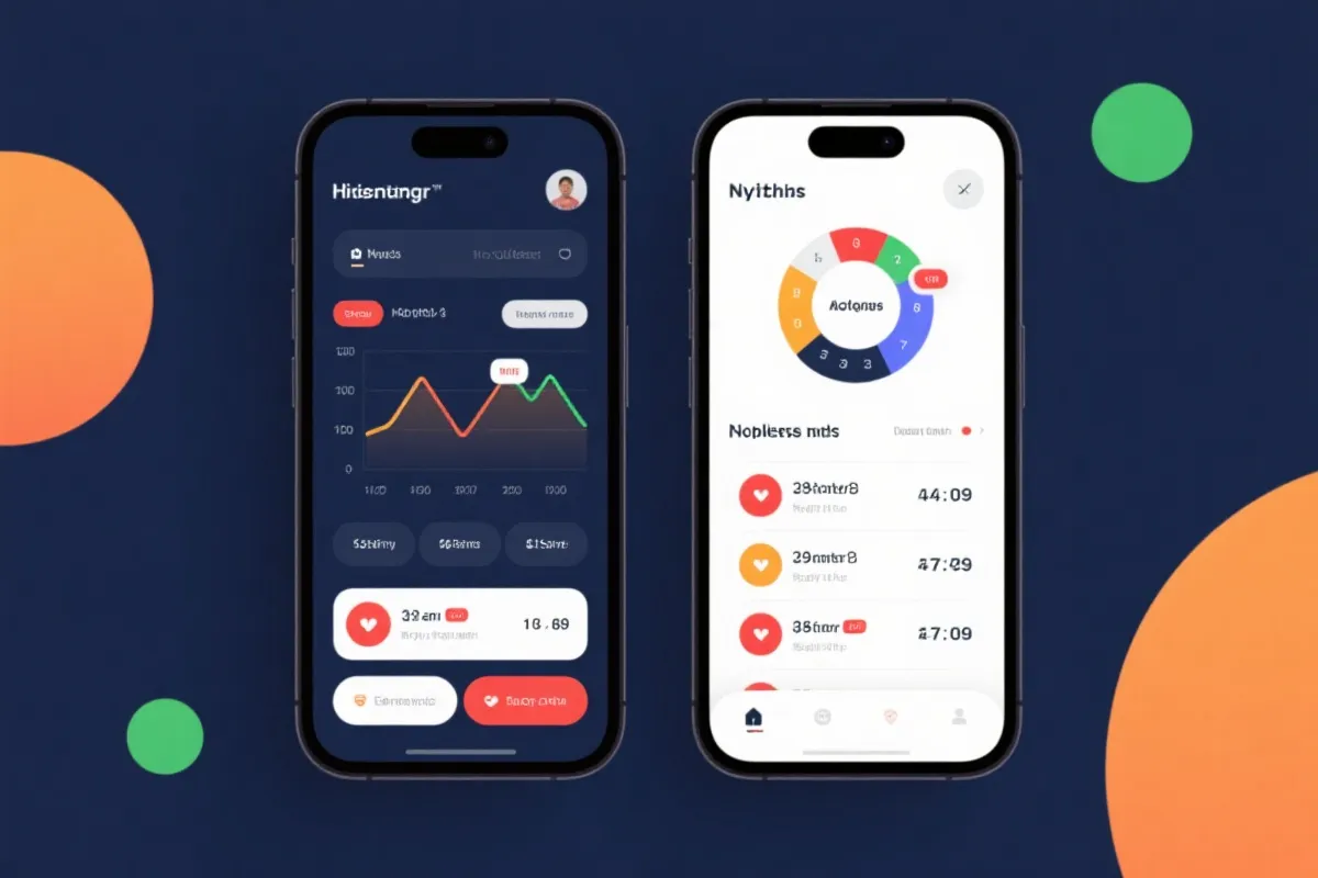 移动端开奖与走势工具界面预览